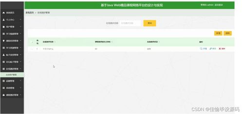 计算机毕业设计ssm基于javaweb精品课程网络平台的设计与实现3q7nv9 附源码 轻松不求人